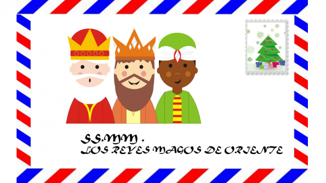 Plantilla carta reyes magos