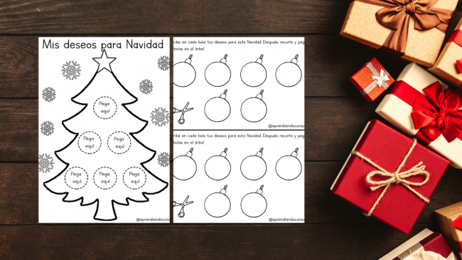 Árbol de los deseos para niños