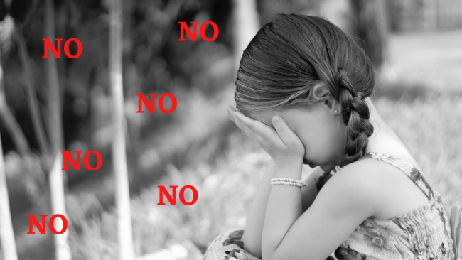 Cómo decir no a un niño sin decírselo