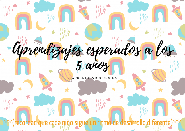 Qué tiene que saber un niño a los cinco años de edad en preescolar