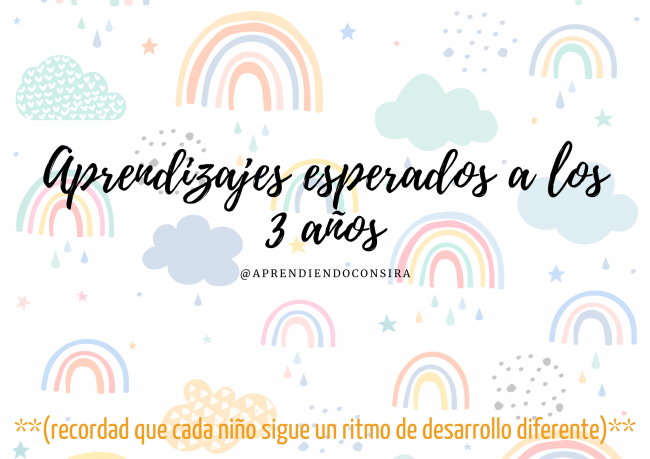 Qué tiene que saber un niño a los tres años de edad en preescolar