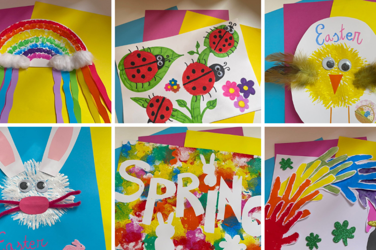 Manualidades fáciles de primavera para niños