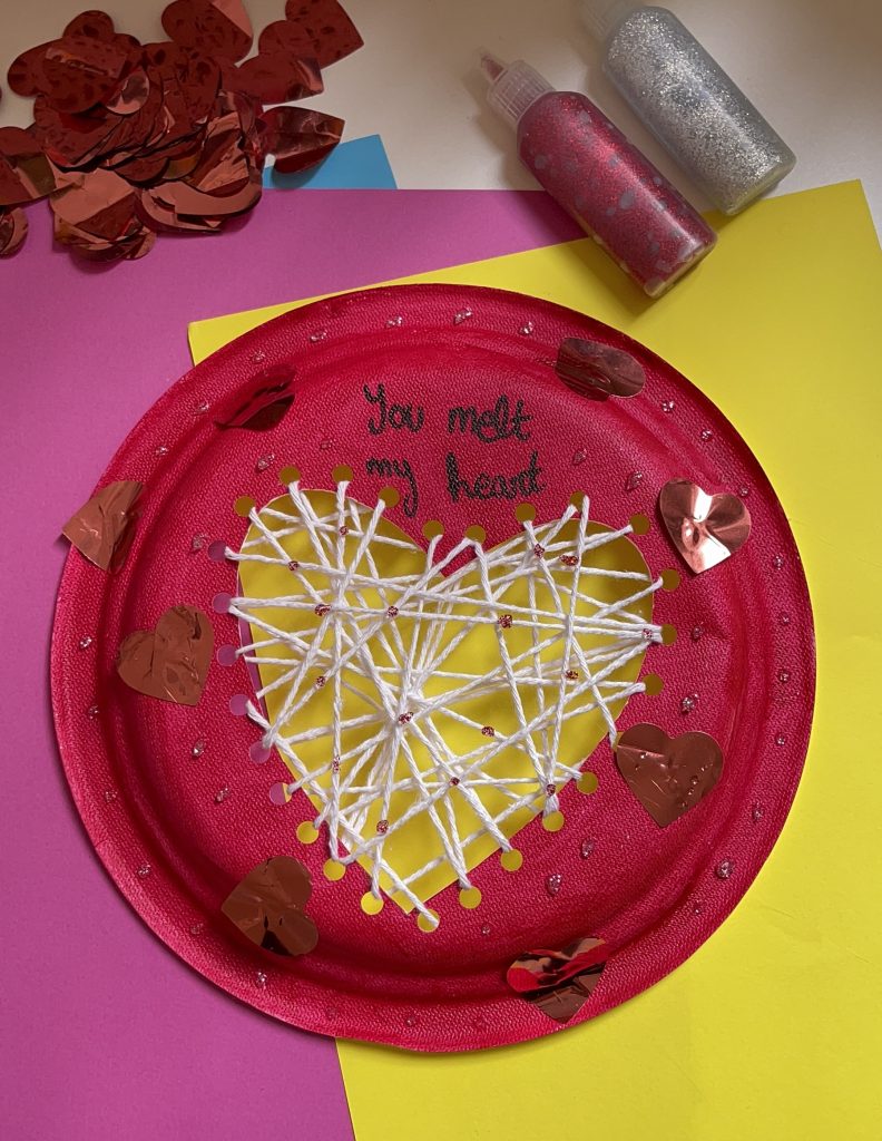Idea manualidad San Valentín para niños