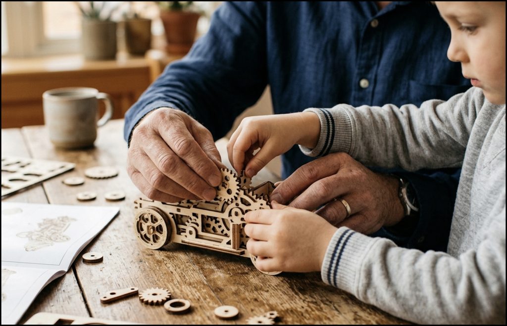 Puzzles de madera en 3D