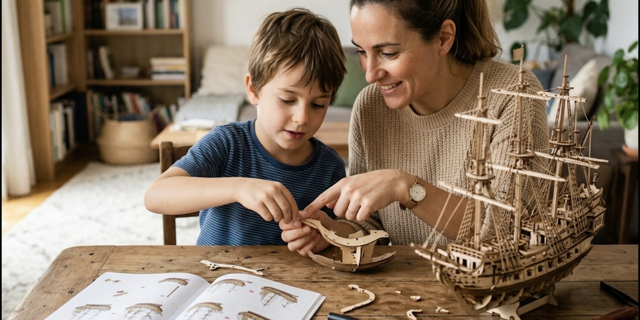 Puzzles de madera en 3D