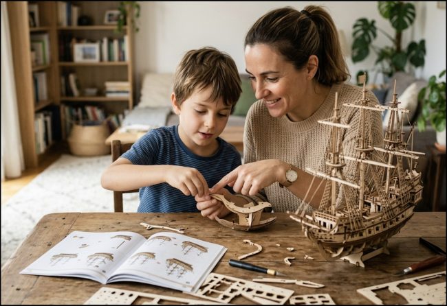 Puzzles de madera en 3D