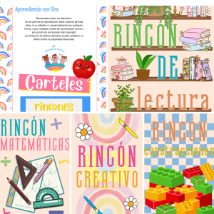 CARTELES RINCONES AULA